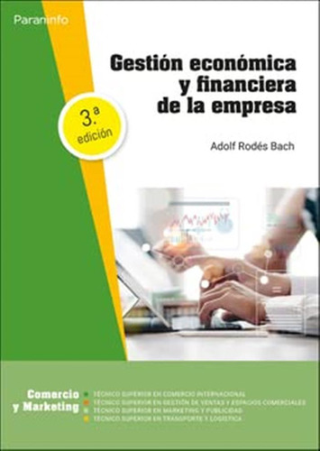 Gestion Economica Y Financiera De La Empresa 3 ª Edicion 202