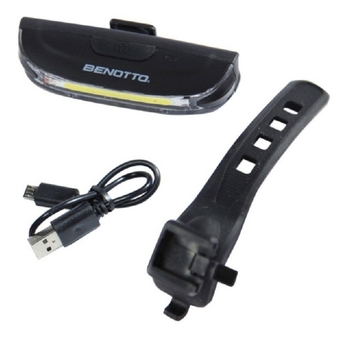 Luz Benottodelantera Usb Recargable Jy-6018f Bicicleta