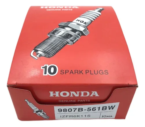Jogo Velas Honda Accord Crv New Civic Izfr6k11s 9807b-561bw Jogo Velas Honda Accord Crv New Civic Izfr6k11s 9807b-561bw