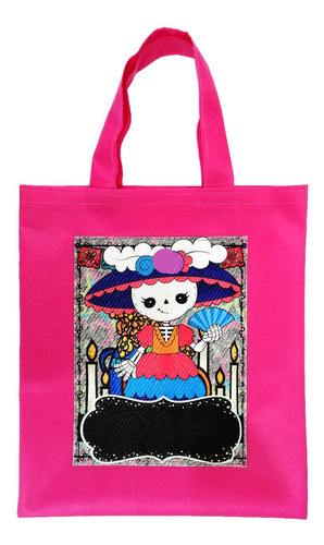 Bolsa Dulcero Día De Muertos Halloween Personalizada 25 Unid