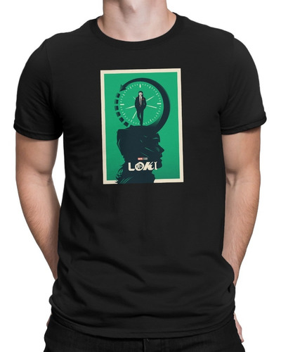 Polera Loki Poster - Avengers - Marvel