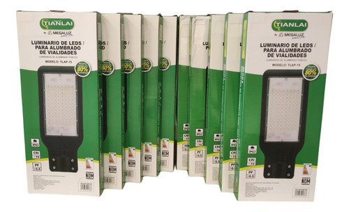 Lampara Suburbana Led 100 W 10 Pza