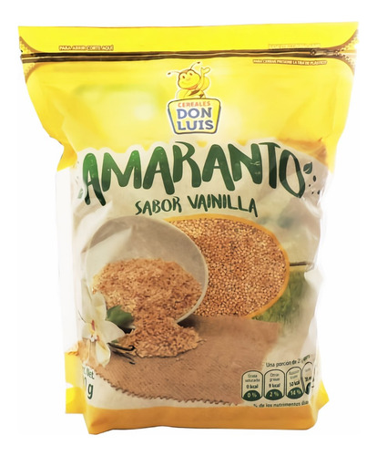 Cereales Don Luis Amaranto Sabor Vainilla