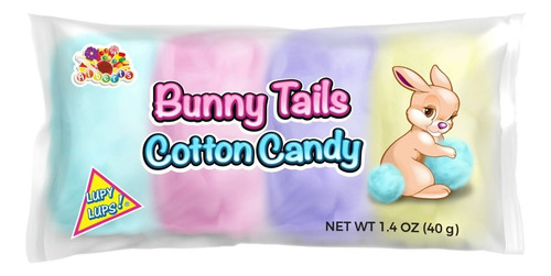 Algodón De Azúcar Color Pascua Cotton Candy Bunny Tails Imp
