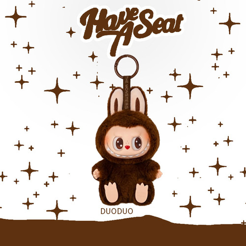 Mx1 Llavero Peluche Figura Monstruo Genérico Macaron Asiento