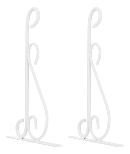 Soporte De Pared De Hierro Forjado Para Colgar Plantas Con F