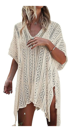 Salida De Playa Pareo Cover Up Baño Ropa Vestido Mujer