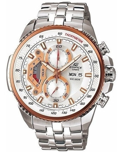 Reloj Cronometro Casio Edifice ® Ef-558d-7av Calendario