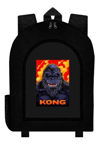 Mochila Negra King Kong A26