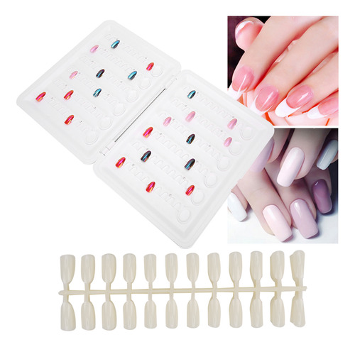 Display Book Nail Tip, Plantilla De Esmalte De Uñas, Color D