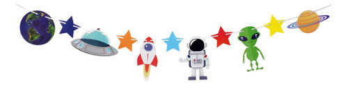 Habitación Infantil Astronaut Pull Flag