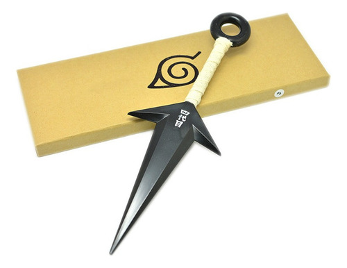 Perfect Naruto Kunai Shuriken De Plástico Color Blanco