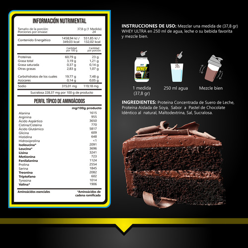 Bhp Pack Whey Ultra 2lbs + Creatina De Alta Pureza 450 Gr Sabor Chocolate pastel