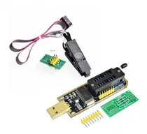 Comprar Kit Ch341a Programador Usb Pinza Sop8 Bios 24 25