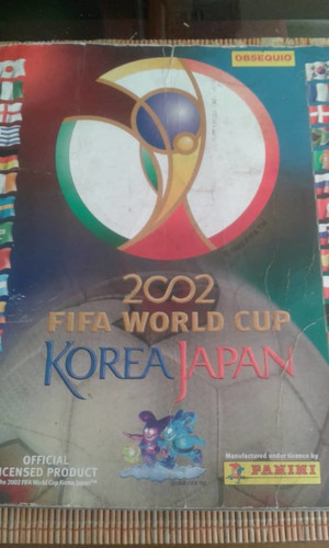 Álbum De Paninit Fútbol Corea Japón 2002 Completo Colecion 