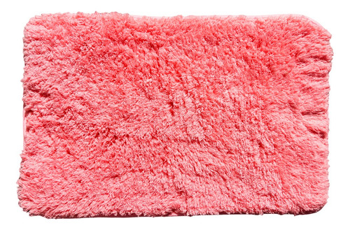 Alfombra Nordica Sintetica Para Habitacion Pie Cama Rosa Diseño De La Tela Textura