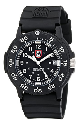 Luminox 3001 Reloj De Buceo Con Sello Marino De Cuarzo Para