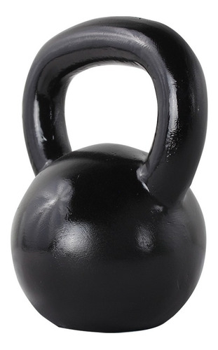 Pesa Rusa Fire Sports® Kettlebell 14 Kg Gym Crossfit Color Negro