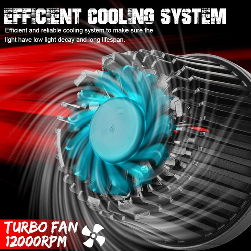 2.5 Inch Led Projector Len High Beam Fog Light Red Devil Eye