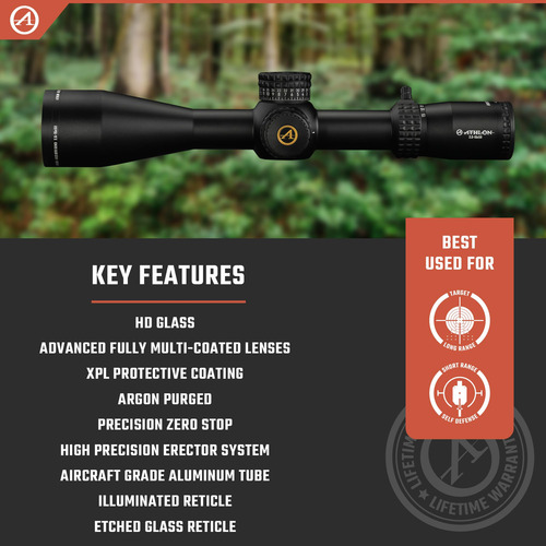 Mira De Rifle Athlon Optics Ares Btr Gen3 Aplr13 Ffp Ir Moa
