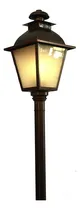 Comprar Farol Colonial Columna Exterior En Hierro Poste Iluminacion