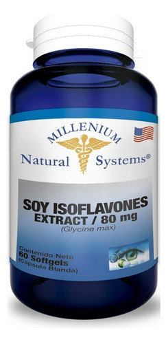 Soy Isoflavones 80 Mg X 60 Cap - Unidad a $550