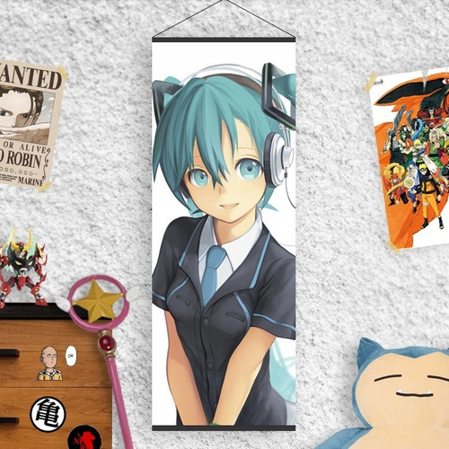 Imagen 8 de 10 de Lona De Miku Hatsune - Vocaloid - Animeras