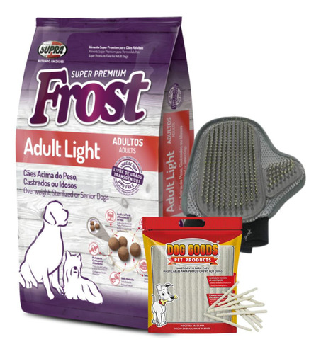 Ración Frost Perro Adulto Light 15 Kg + Obsequio + Envío!