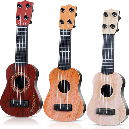 3 Piezas De Ukelele De Juguete Para Ninos, Mini Ukelele De J