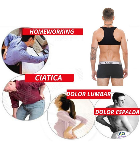 Corrector Postural En Cuotas Espalda Hombros Agnovedades