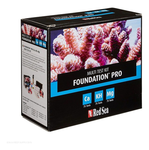 Teste Red Sea Kit Reef Foundation Pro (ca/alk/mg)