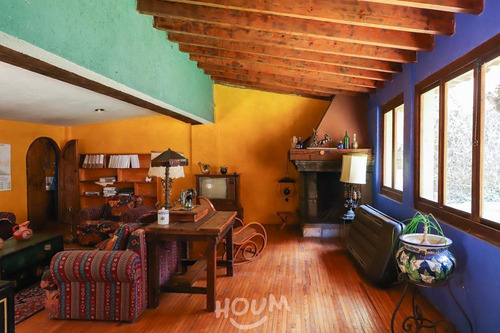 Casa En San Bernabe Ocotepec (pblo), La Magdalena Contreras Con 4 Habitaciones
