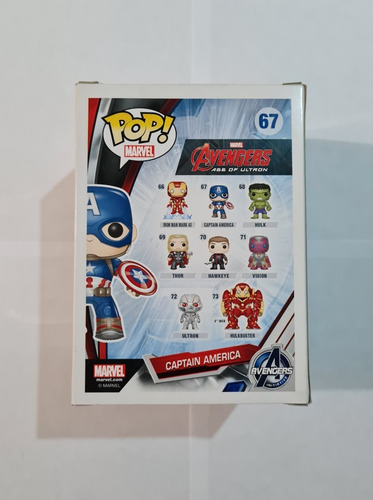 Funko Pop! Captain America 67 Marvel Avengers Age Of Ultron