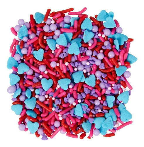 Sprinkles Wilton 112gr San Valentin Heart Mix 710-3627