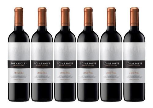 Vino Los Arboles Cabernet Sauvignon 750ml X6 - Perez Tienda