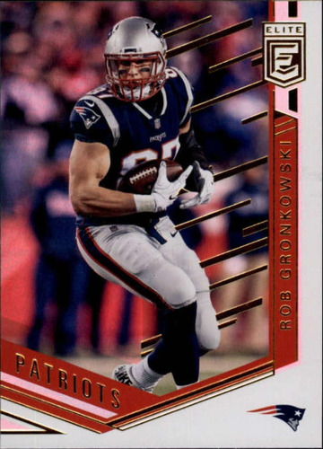 Tarjeta De Fútbol 2018 Donruss Elite 93 Rob Gronkowski Patri