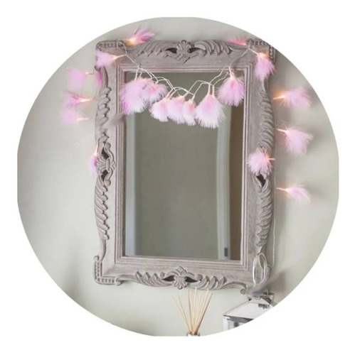 Imagen 3 de 5 de Guirnalda Led Plumas + 8 Efectos 7 Metros 220v Deco Palermo