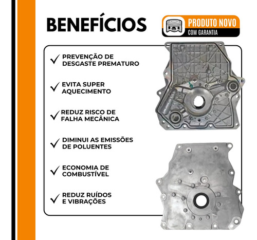 Bomba Oleo Fiat Strada 1.8 16v E-torq Flex 11-22 Siena Doblo