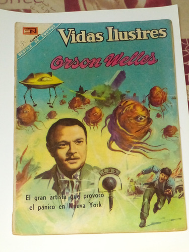 Vidas Ilustres Novaro Orson Wells Antiguos Comics 