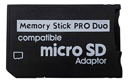 Memory Stick Pro Duo Adaptador Compatible Micro Sd Sdhc 