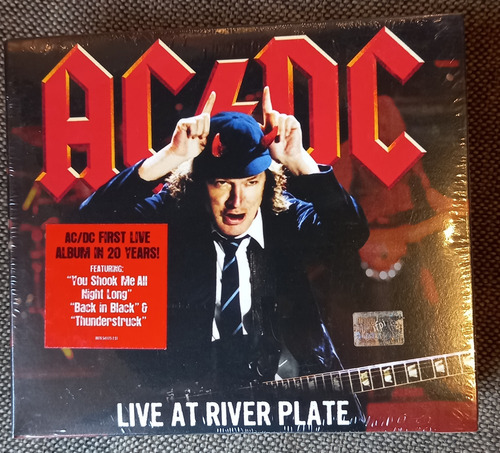 Ac/dc Live At River Plate Doble Cd Nuevo Cerrado Estándar