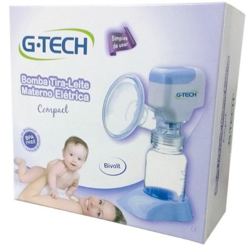 Imagem 4 de 4 de Bomba Elétrica Tira-leite Materno Compact G-tech Nova C/nota