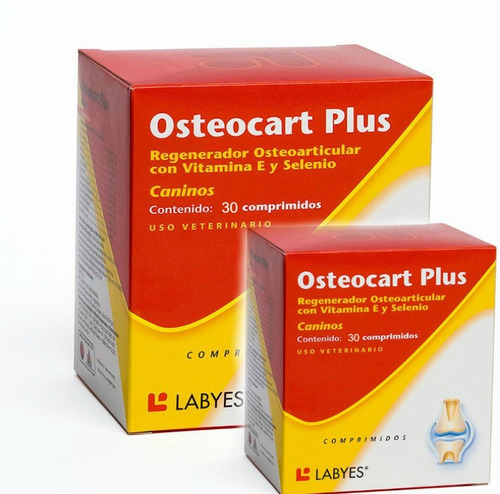 Osteocart Plus X 60 Comp/ Anti Artrosico Para Perros Y Gatos