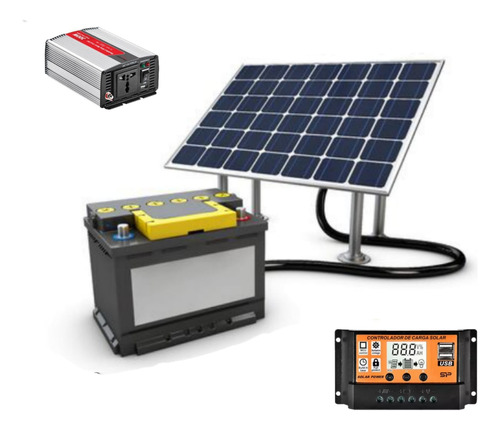 Kit Solar  Panel 300w Doméstico 1500w Dia