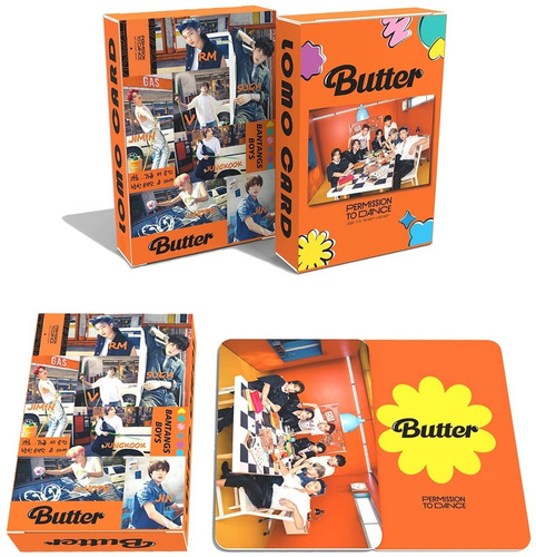 Set De 54 Photocards Bts Del Álbum Butter Bts Peach Version