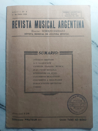 Imagen 4 de 10 de Antiguas Partituras Revistas Musicales Lote De 4. Ian 483
