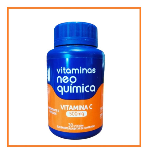 Kit 4x Suplemento Alimentar Vitamina C 30 Cpm - Neo Quimica