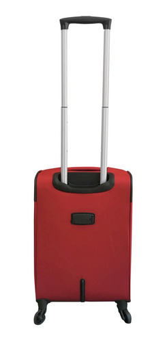 Maleta Para Viaje Olympia 24 PuLG. Con 4 Ruedas, Rojo