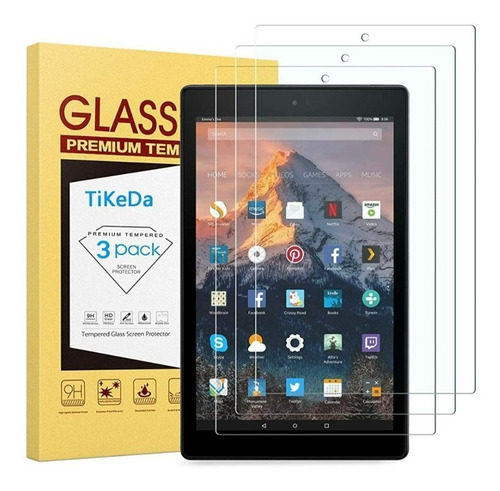 Protector De Pantalla Vidrio Templado Tablet 10.1 Fire Hd 10