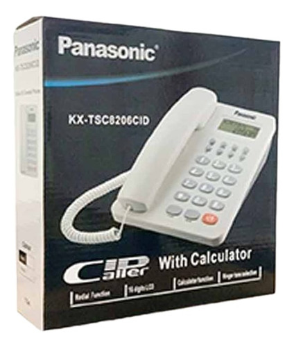 Telefono Oficina Casa Panasonic Kx-tsc8206cid Identificador 